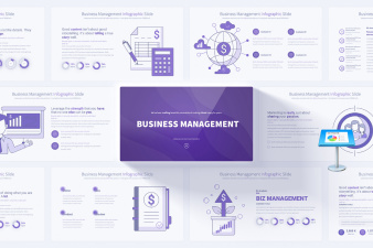 Business Management Keynote Presentation Template | Editable Slides | Animated Infographics | Full HD | Color Variations